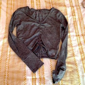 GapFit crop yoga top